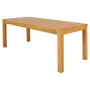 MESA DE JANTAR 2 M X 90 CM MASSY - AMÊNDOA - Foto 2