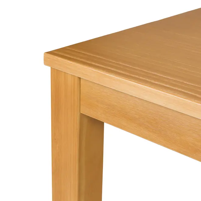 MESA DE JANTAR 2 M X 90 CM MASSY - AMÊNDOA - Foto 4