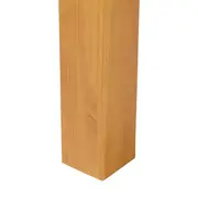 MESA DE JANTAR 2 M X 90 CM MASSY - AMÊNDOA - Foto 6