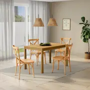 MESA DE JANTAR 1,30 M X 80 CM ALENTEJO - AMÊNDOA - Foto 5