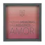 QUADRO REGISTROS DE AMOR 27 CM X 27 CM - KONKRET/RODONITA - Foto 1