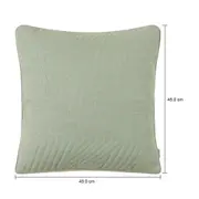 COLLINS CAPA ALMOFADA 45 CM X 45 CM - SÁLVIA - Foto 5