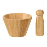 PILÃO COM SOCADOR BAMBOO - BAMBU - Foto 2