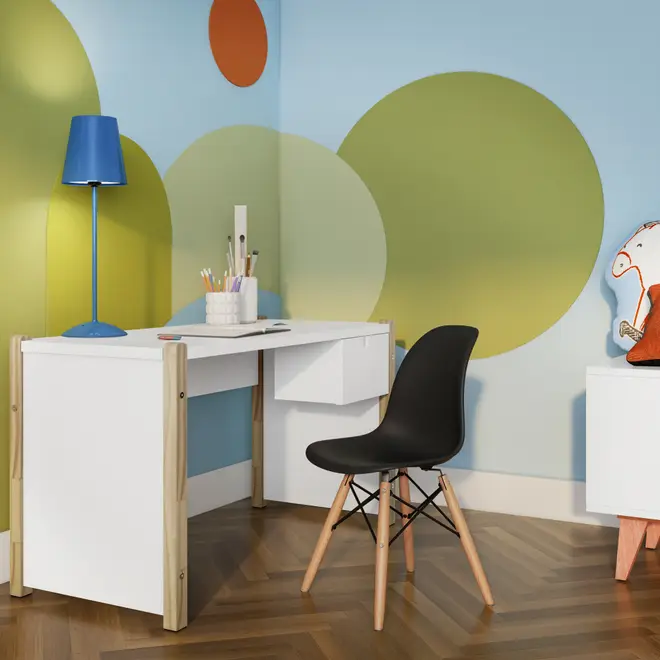 CADEIRA INFANTIL EASY WOOD - FAIA/PRETO - Foto 6