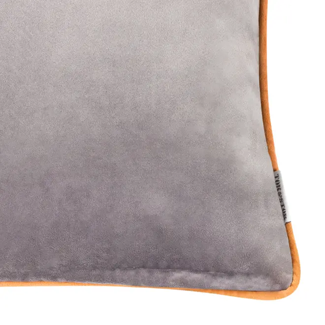 CAPA DE ALMOFADA 45 CM X 45 CM FLOSSY - COBRE/KONKRET - Foto 2