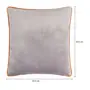 CAPA DE ALMOFADA 45 CM X 45 CM FLOSSY - COBRE/KONKRET - Foto 5