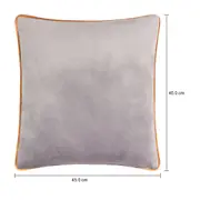CAPA DE ALMOFADA 45 CM X 45 CM FLOSSY - COBRE/KONKRET - Foto 5
