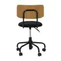 CADEIRA HOME OFFICE CARTE - PRETO/FREIJÓ - Foto 4