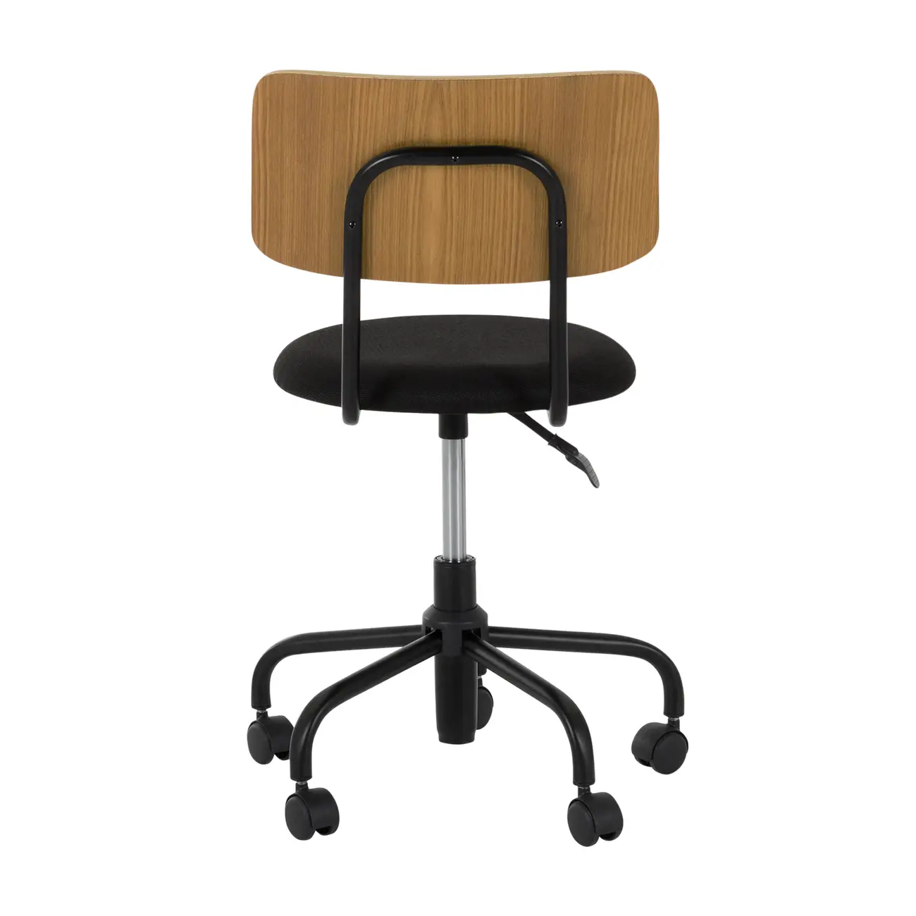 CADEIRA HOME OFFICE CARTE - PRETO/FREIJÓ - Foto 4