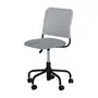 CADEIRA HOME OFFICE YUPPIE - PRETO/CINZA - Foto 1