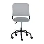 CADEIRA HOME OFFICE YUPPIE - PRETO/CINZA - Foto 2