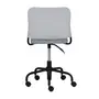 CADEIRA HOME OFFICE YUPPIE - PRETO/CINZA - Foto 4
