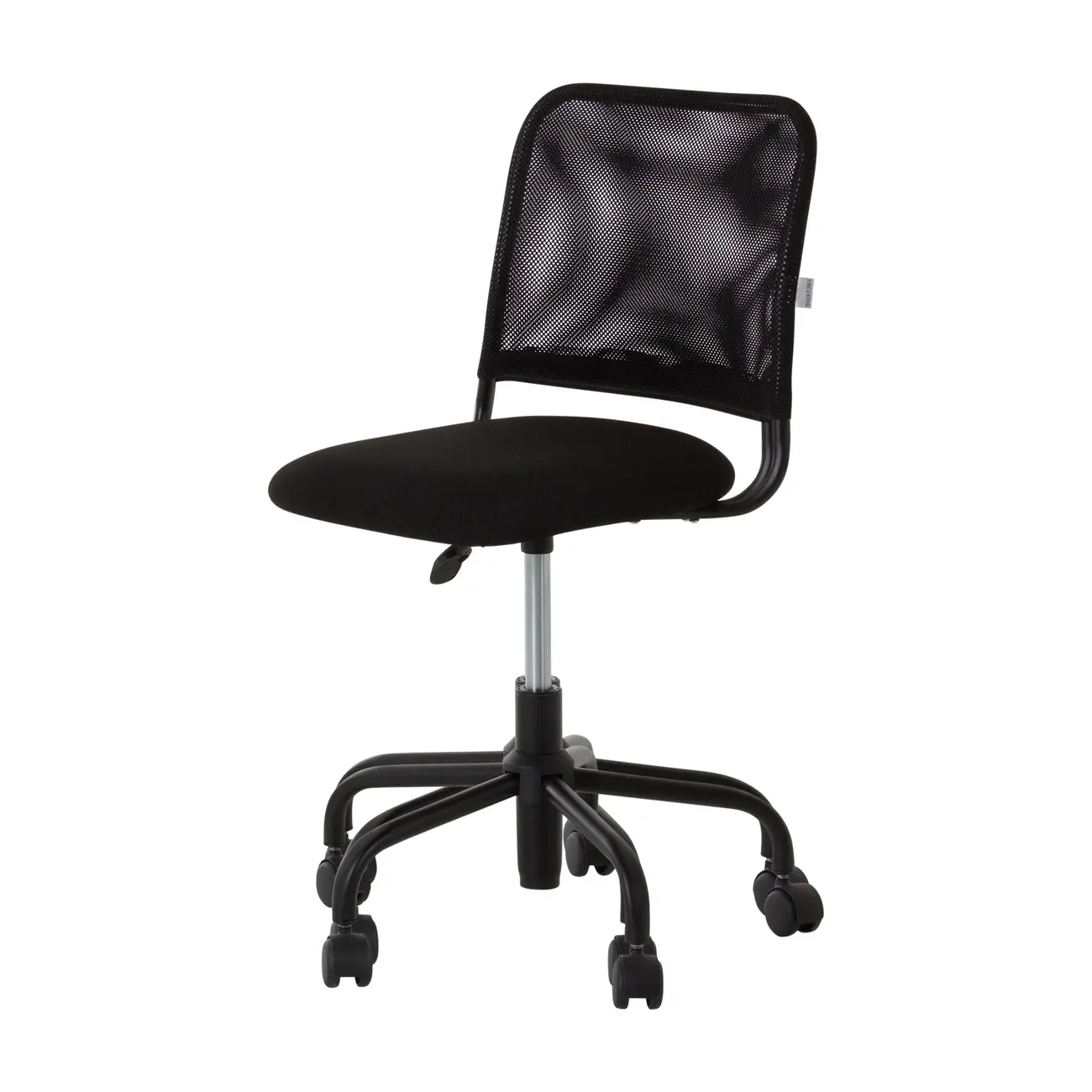 CADEIRA HOME OFFICE YUPPIE - PRETO/PRETO - Foto 1
