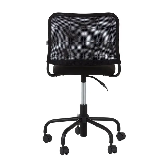 CADEIRA HOME OFFICE YUPPIE - PRETO/PRETO - Foto 4
