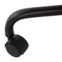 CADEIRA HOME OFFICE YUPPIE - PRETO/PRETO - Foto 6