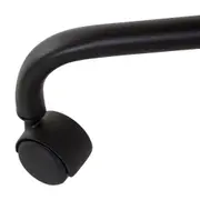 CADEIRA HOME OFFICE YUPPIE - PRETO/PRETO - Foto 6