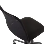 CADEIRA HOME OFFICE YUPPIE - PRETO/PRETO - Foto 9