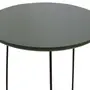 MESA LATERAL REDONDA 42 CM PIRLO - PRETO/MUSGO - Foto 3
