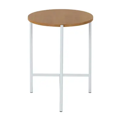 MESA LATERAL REDONDA 38 CM HONEY