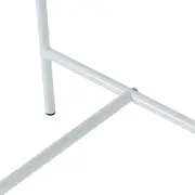 MESA LATERAL REDONDA 38 CM HONEY - BRANCO/AMÊNDOA - Foto 3