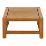 MESA DE CENTRO/LATERAL 88 CM X 50 CM PIPA - CASTANHA DE CAJU - Foto 3