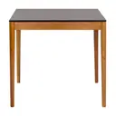 NOZES/PRETO - MESA 80 CM X 80 CM NOAH