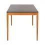 MESA DE JANTAR 1,60 M X 80 CM NOAH - NOZES/PRETO - Foto 3