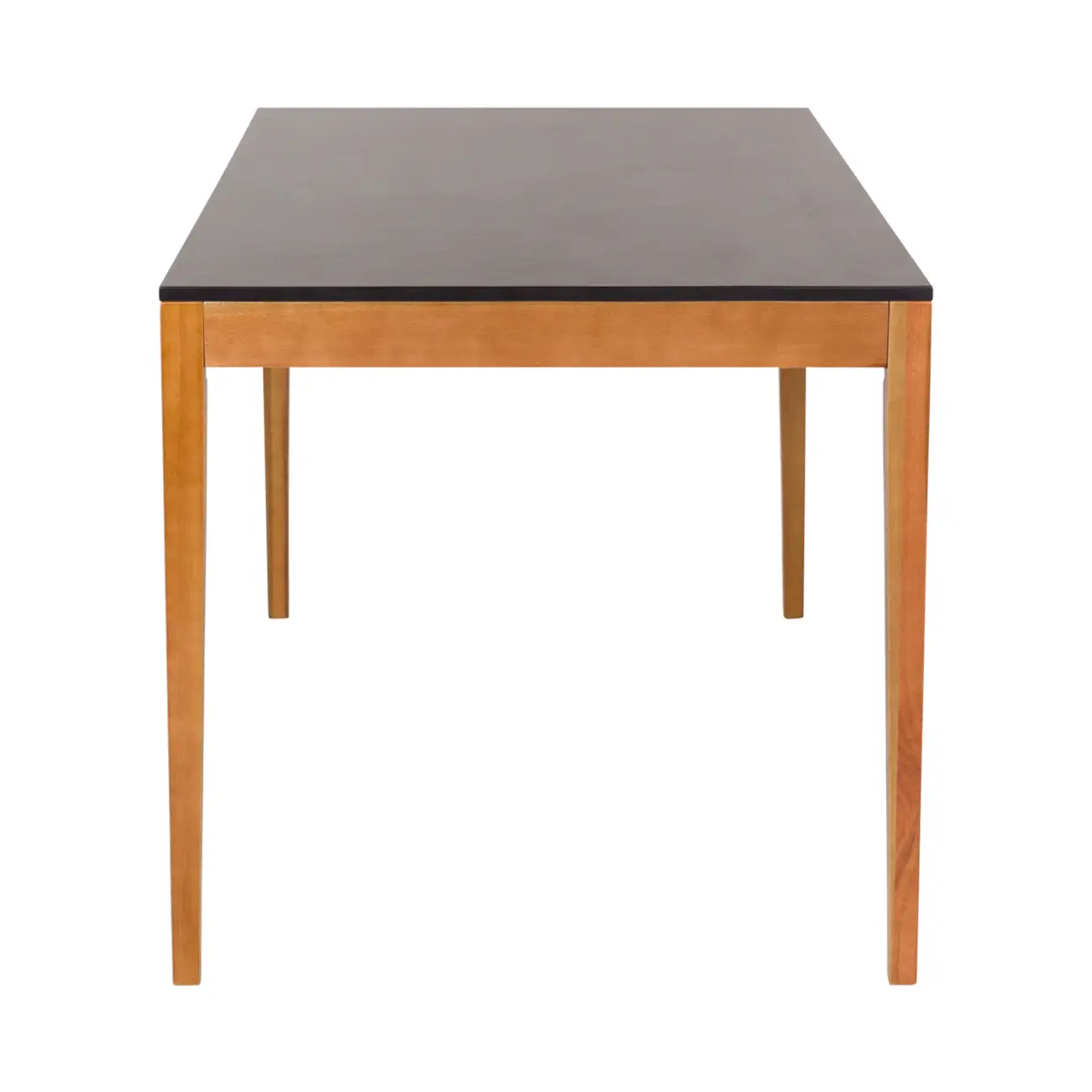 MESA DE JANTAR 1,60 M X 80 CM NOAH - NOZES/PRETO - Foto 3