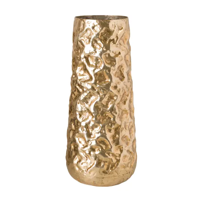 VASO 33 CM ALGARES - OURO - Foto 1