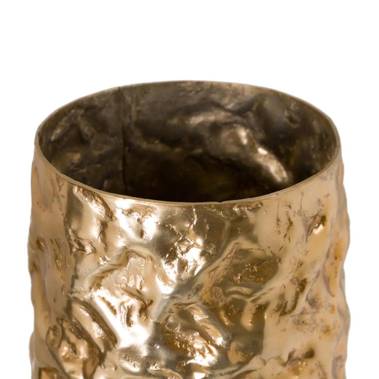 VASO 33 CM ALGARES - OURO - Foto 2