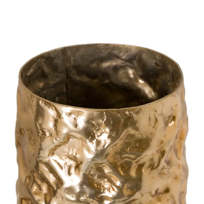 VASO 33 CM ALGARES - OURO - Foto 2