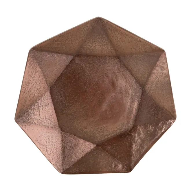 CENTRO DE MESA 25 CM ÉGIDE - COBRE - Foto 2