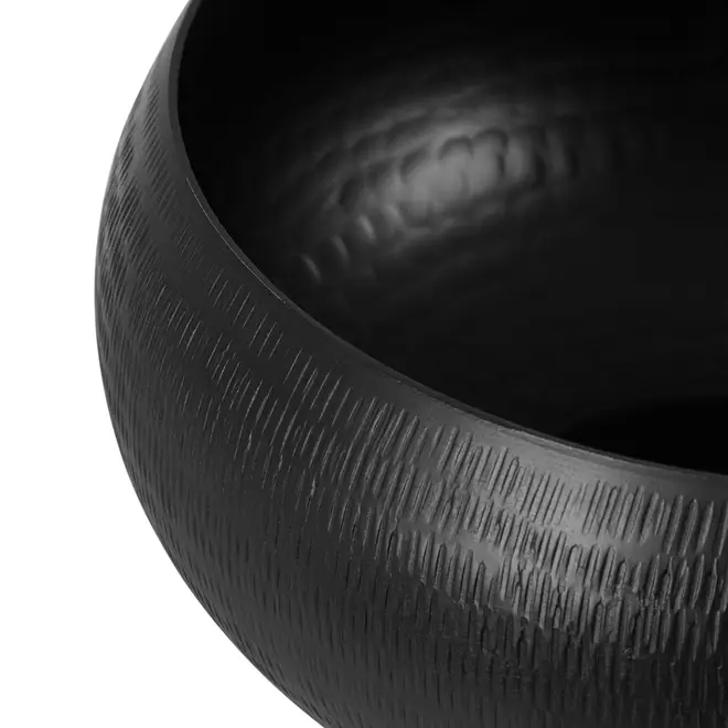 CENTRO DE MESA 26 CM LIGAND - PRETO - Foto 2