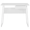 BRANCO/BRANCO - ESCRIVANINHA 1 GAVETA 92 CM X 48 CM SIGN
