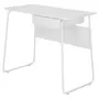 ESCRIVANINHA 1 GAVETA 92 CM X 48 CM SIGN - BRANCO/BRANCO - Foto 3