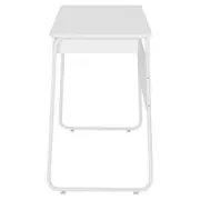 ESCRIVANINHA 1 GAVETA 92 CM X 48 CM SIGN - BRANCO/BRANCO - Foto 4