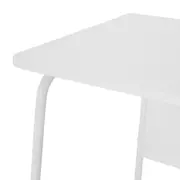 ESCRIVANINHA 1 GAVETA 92 CM X 48 CM SIGN - BRANCO/BRANCO - Foto 5