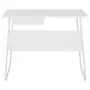 ESCRIVANINHA 1 GAVETA 92 CM X 48 CM SIGN - BRANCO/BRANCO - Foto 8