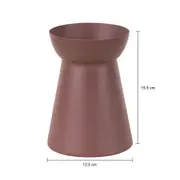 VASO 16 CM KALOS KAI - RUBY MOCHA - Foto 4