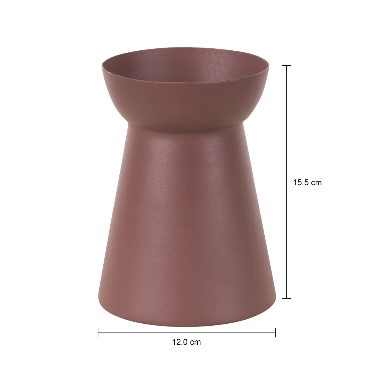VASO 16 CM KALOS KAI - RUBY MOCHA - Foto 4
