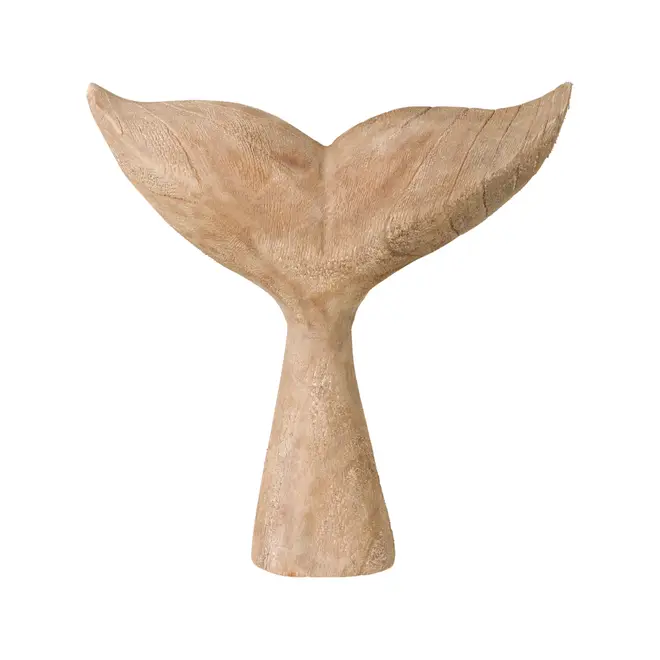 ADORNO MESA CAUDA 23 CM MARAÚ - PAULOWNIA - Foto 1