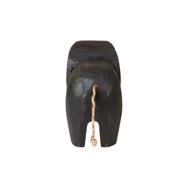 ADORNO MESA ELEFANTE 12 CM JUMB - PRETO - Foto 4