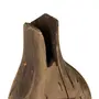 VASO DECORATIVO 21 CM PAULOWNIA - MARROM/MANJERICÃO - Foto 5