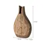 VASO DECORATIVO 21 CM PAULOWNIA - MARROM/MANJERICÃO - Foto 6