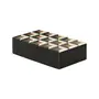 CAIXA 19 CM X 11 CM X 5 CM OBLIQUE - PRETO/BRANCO - Foto 2