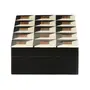 CAIXA 19 CM X 11 CM X 5 CM OBLIQUE - PRETO/BRANCO - Foto 4