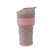 COPO RETRÁTIL 350 ML AHMEY - RODONITA/RUBY MOCHA - Foto 1