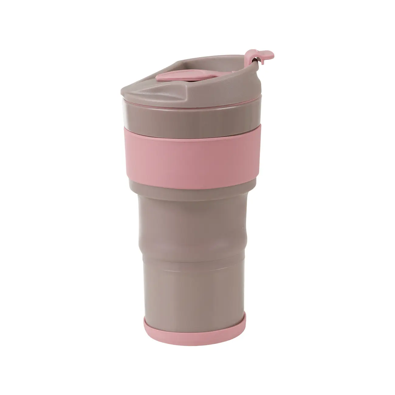 COPO RETRÁTIL 350 ML AHMEY - RODONITA/RUBY MOCHA - Foto 1