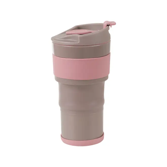 COPO RETRÁTIL 350 ML AHMEY - RODONITA/RUBY MOCHA - Foto 1