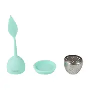 INFUSOR DE CHÁ SILIEASY - MENTA/INOX - Foto 2